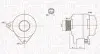 Генератор (12В, 150А, новий) CITROEN BERLINGO, BERLINGO MULTISPACE, BERLINGO/MINIVAN, C2, C3 I, C3 II, C3 PICASSO, C3 PLURIEL, C4, C4 GRAND PICASSO I, C4 I, C4 PICASSO I, C5 I, C5 II 1.4D-2.2D 06.96- Magneti Marelli (063732008010) зображення 1