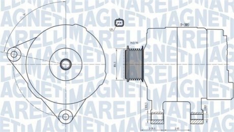 Автозапчасть MAGNETI MARELLI 063732033010