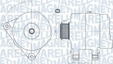 Генератор Magneti Marelli 063732033010