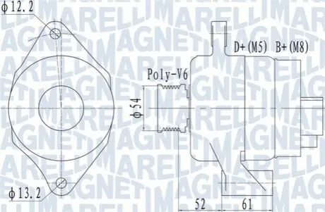 Генератор Magneti Marelli 063732049010