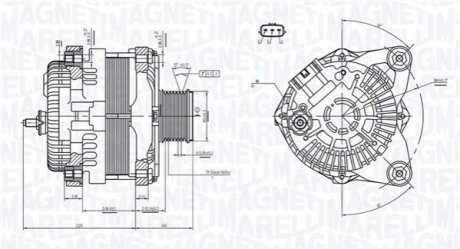 Автозапчастина MAGNETI MARELLI 063732182010 (фото 1)