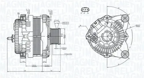 Автозапчасть Magneti Marelli 063732182010