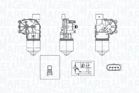 Автозапчасть Magneti Marelli 064376090010