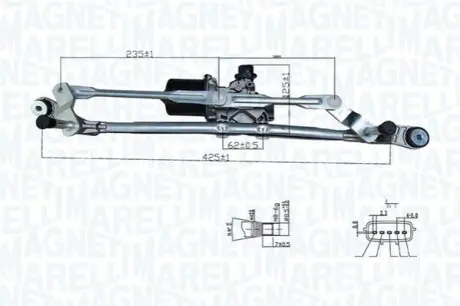 Автозапчасть Magneti Marelli 064376100010