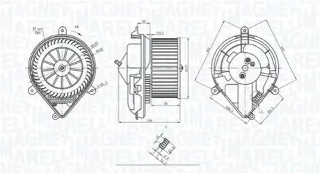 Автозапчасть Magneti Marelli 069412228010