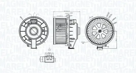 Автозапчасть Magneti Marelli 069412253010
