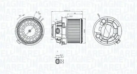 Автозапчасть Magneti Marelli 069412258010
