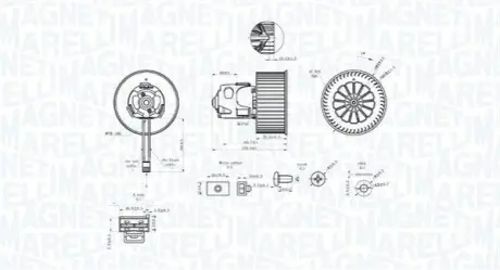 Компресор салону Magneti Marelli 069412344010