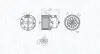 Вентилятор салона VOLVO S60 II, S80 II, V60 I, V60 II, V70 III, XC60 I, XC70 II LAND ROVER FREELANDER 2, RANGE ROVER EVOQUE 1.5-4.4 03.06-12.21 Magneti Marelli (069412360010) изображение 1