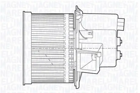 Электродвигатель, вентиляция салона Magneti Marelli 069412652010