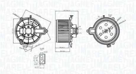 Автозапчасть Magneti Marelli 069412733010
