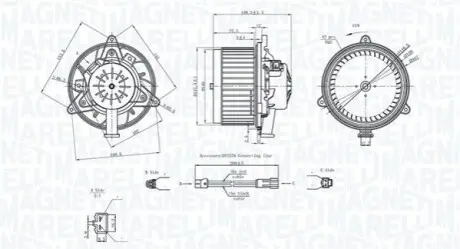 Компресор салону Magneti Marelli 069412742010