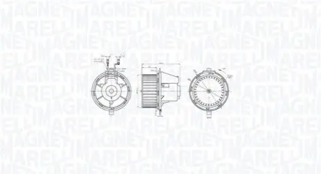 Компресор салону Magneti Marelli 069412770010