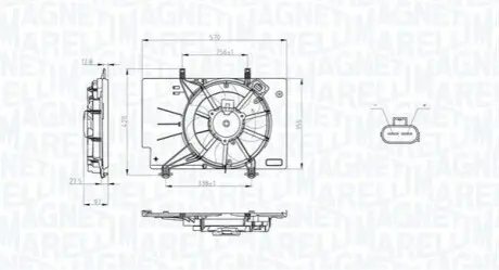 Автозапчасть Magneti Marelli 069422734010