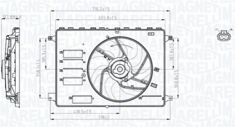 Автозапчастина MAGNETI MARELLI 069422761010 (фото 1)