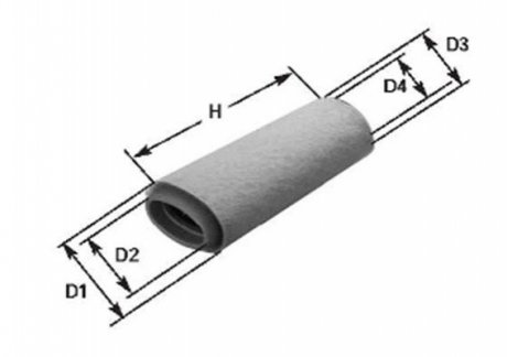 Фільтр повітряний - (13712247444, PHE000040) MAGNETI MARELLI 152071758580