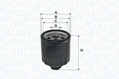Фильтр масла Magneti Marelli 152071758732