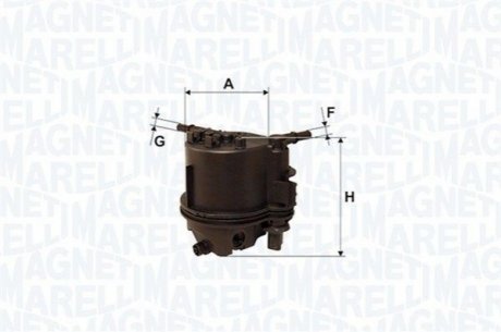 Фільтр палива MAGNETI MARELLI 152071760868