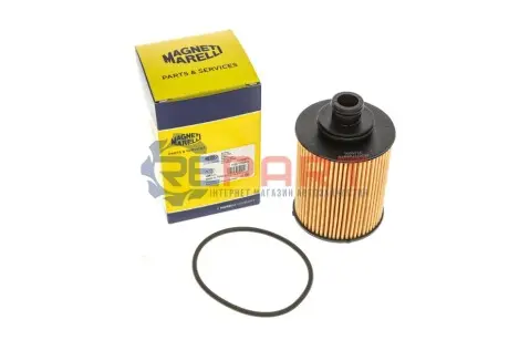 Фото Фільтр масляний Fiat Doblo/Punto 1.3JTD 04-/Fiorino 08-/Opel Combo/Astra H 1.3CDTI 04- MAGNETI MARELLI (152071760874) зображення 1