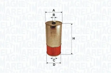 Масляный фильтр Magneti Marelli 153071760682