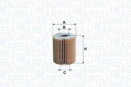 Масляний фільтр Magneti Marelli 153071760760