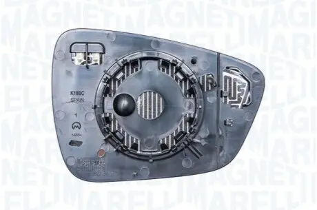Скло дзеркала, зовнішнє дзеркало Magneti Marelli 182201551100
