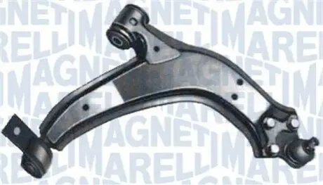 Важіль підвіски (передній/знизу) (R) Citroen Berlingo/Peugeot Partner 96-08 (з кульової d=18mm) Magneti Marelli 301181341000 Купити в Україні