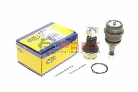 Шарова опора Лів/Прав (нижн передн) (діаметр конуса 18,3mm) JEEP CHEROKEE, GRAND CHEROKEE I, WRANGLER I, WRANGLER II 2.1D-5.9 10.84-04.07 Magneti Marelli 301191618610 Купити в Україні