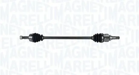 Привідний вал передн Прав 841мм CITROEN C1, C1 II PEUGEOT 107, 108 TOYOTA AYGO 1.0 06.05 Magneti Marelli 302004190150 Купити в Україні