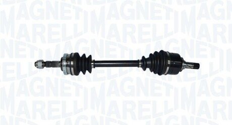 OPEL піввісь лів з ABS L=580mm 22/22 зуб. Combo 01-, Corsa C 00- MAGNETI MARELLI 302004190272