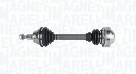Привідний вал передн Лів 520мм AUDI A3, TT SEAT LEON, TOLEDO II SKODA OCTAVIA I VW BORA, BORA I, GOLF IV 1.8-3.2 12.96-06.06 Magneti Marelli 302004190289 Купити в Україні