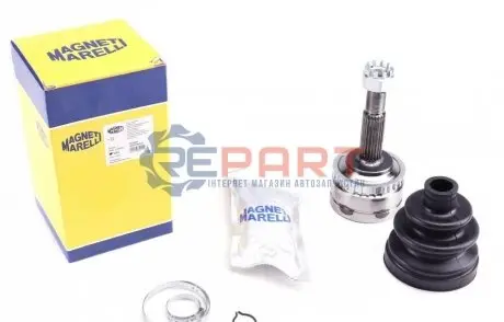Фото 1 — Наружный РШ шарнир (комплект) MAGNETI MARELLI (302015100223) Фото Наружный РШ шарнир (комплект) MAGNETI MARELLI (302015100223) изображение 1