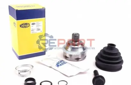 Фото ШРКШ (зовнішній) VW T4 1.9D/2.5D/TDI 95- (27/38z) (+ABS 48) (TOJ0304) MAGNETI MARELLI (302015100304) зображення 1