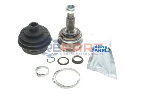 Фото 1 — Наружный РШ шарнир (комплект) MAGNETI MARELLI (302015100309) Фото Наружный РШ шарнир (комплект) MAGNETI MARELLI (302015100309) изображение 1