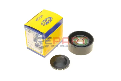 Фото 1 — Ролик генератора Renault Kangoo 1.5DCI 01- (натяжний) (65x26) (MPQ0188) MAGNETI MARELLI (331316170188) Фото Ролик генератора Renault Kangoo 1.5DCI 01- (натяжний) (65x26) (MPQ0188) MAGNETI MARELLI (331316170188) зображення 1