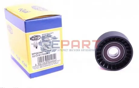 Фото Ролик генератора VW Golf 1.4/1.6 FSI 03-08 (натяжний) (60x30x10) (MPQ0344) MAGNETI MARELLI (331316170344) зображення 1