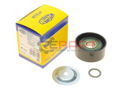 Фото Ролик генератора Citroen Berlingo/Peugeot Partner1.4-1.6 96-15 (натяжний) (60x25) (MPQ0384) MAGNETI MARELLI (331316170384) зображення 1