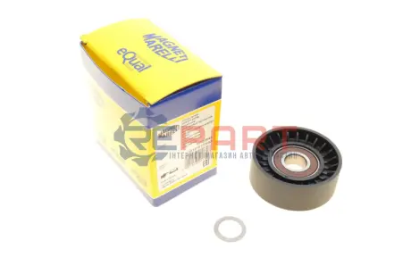 Ролик генератора BMW X3 (E83)/3 (E90) 1.6/2.0i 05-11 (натяжний) N46 (MPQ0643) MAGNETI MARELLI 331316170643 Купити в Україні