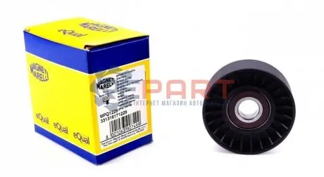 Фото 1 — Ролик генератора Hyundai Accent/Kia Cerato 1.6 CVVT 04- (натяжний) (MPQ1229) MAGNETI MARELLI (331316171229) Фото Ролик генератора Hyundai Accent/Kia Cerato 1.6 CVVT 04- (натяжний) (MPQ1229) MAGNETI MARELLI (331316171229) зображення 1