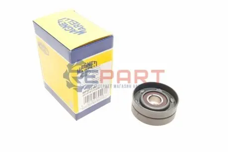 Фото Ролик генератора Hyundai Accent/I10/I20/I30/I40 1.5-1.6 CRDI 05- (натяжний) (MPQ1238) MAGNETI MARELLI (331316171238) зображення 1