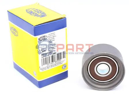 Ролик генератора Mazda 6 (GG) 2.0DI 02-05 (натяжний) (MPQ1282) MAGNETI MARELLI 331316171282 Купити в Україні