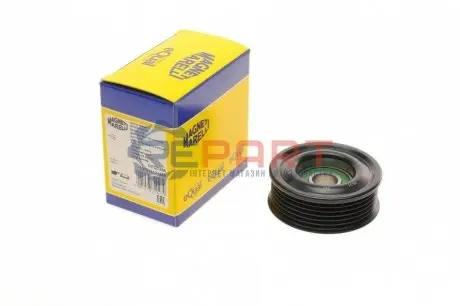 Фото 1 — Ролик генератора Mazda 3 1.4/1.6 03-09 (натяжний) (MPQ1288) MAGNETI MARELLI (331316171288) Фото Ролик генератора Mazda 3 1.4/1.6 03-09 (натяжний) (MPQ1288) MAGNETI MARELLI (331316171288) зображення 1