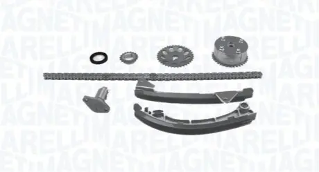 MAGNETI MARELLI TOYOTA К-кт цепи ГРМ (цепь + 2 направляющих + натяжитель + 3 шестерни + сальник) Magneti Marelli 341500000232