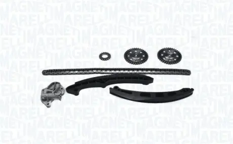 MAGNETI MARELLI SEAT К-кт ланцюга ГРМ (ланцюг + 2 направляючі + 3 шестарни натягувач) Ibiza 1.2 06-,Skoda Fabia 1.2 Magneti Marelli 341500000780 Купити в Україні