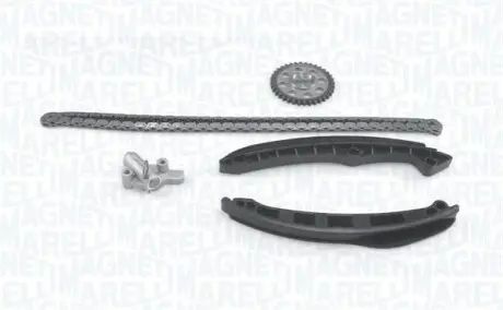 Комплект ланцюга ГРМ VW Passat 1.4TSI 05-14, 90/110/118kw, CAXA/CDGA/CKMA Magneti Marelli 341500001240 Купити в Україні
