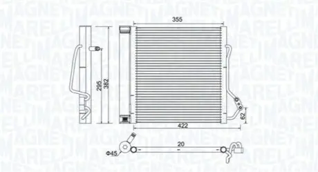 Автозапчасть Magneti Marelli 350203810000
