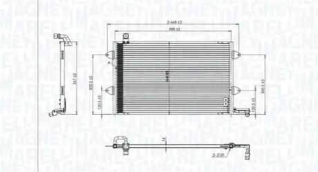 Автозапчасть Magneti Marelli 350203840000