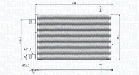 Автозапчасть Magneti Marelli 350203860000