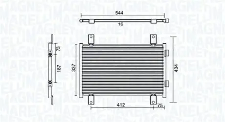 Автозапчасть Magneti Marelli 350203895000