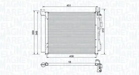 Автозапчасть Magneti Marelli 350203952000